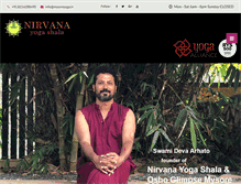 Tablet Screenshot of mysoreyoga.in